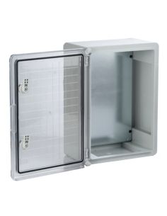 N400X300X170SKAID Plastim plastikinė dėžė skaidriomis durelėmis 400x300x170 iš UAB SINTAS