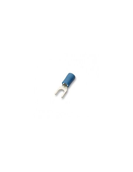 NAU2.5/5 AU presuojama izoliuota šakutė M5 (2,5 mm², mėlyna) iš UAB SINTAS