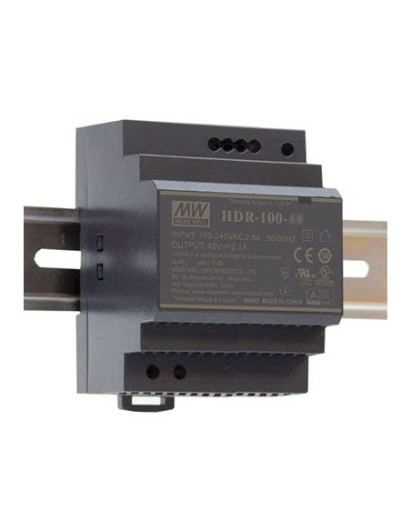 MBPIMDIN7.5/12 Maitinimo blokas 7.5A/12V ant DIN bėgelio HDR-100-12 iš UAB SINTAS