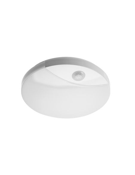 GTVLOG16WLED LOGOS LED šviestuvas su judesio davikliu (16w, 4000K, 1200lm, IP44) GTV LD-LOG16W-LED iš UAB SINTAS