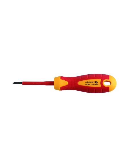 GTVHT1S924 Izoliuotas kryžminis atsuktuvas Hogert HT1S924 (PH2, 100mm) iš UAB SINTAS