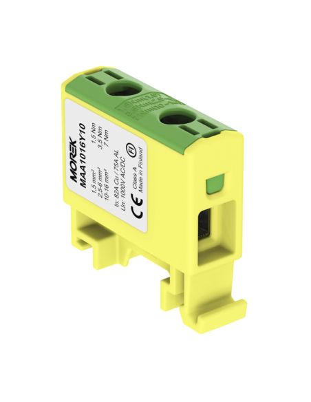 MOREKOTL16GZ Gnybtas OTL16 1x1.5-16mm2 Morek MAA1016Y10 (geltona/žalia) iš UAB SINTAS