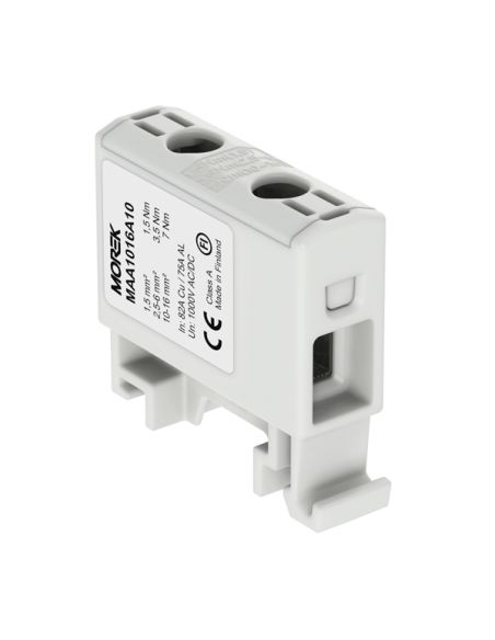 MOREKOTL16P Gnybtas OTL16 1x1.5-16mm2 Morek MAA1016A10 (pilkas) iš UAB SINTAS