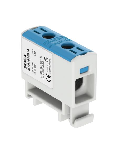 MOREKOTL35M Gnybtas OTL35 1x2.5-35mm2 Morek MAA1035B10 (mėlynas) iš UAB SINTAS