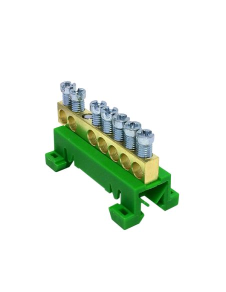 MAD0007G15 Įžeminimo gnybtas PE7 7x16 mm2 Morek MAD0007G15 (žalias) iš UAB SINTAS