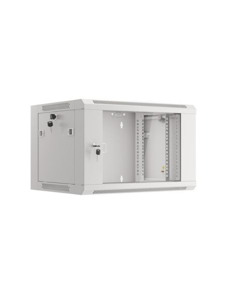 KS6U600x600PAKSU Komutacinė spinta 19'' pakabinama 6U 600x600x368 (surinkta) iš UAB SINTAS