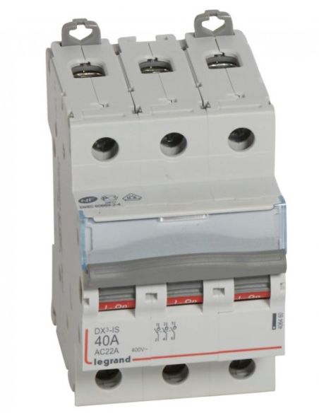 LAUTOMAT3P40AC Kirtiklis RX3 MCB Legrand 406460 (C, 400V, 3P, 40A) iš UAB SINTAS