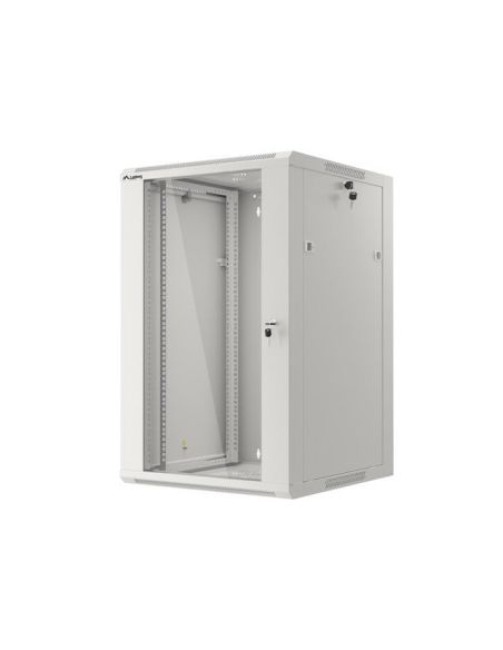 KSU22U600x450PAK Komutacinė spinta 19'' pakabinama 22U 600x450x1140 (RAL7035, nesurinkta) iš UAB SINTAS