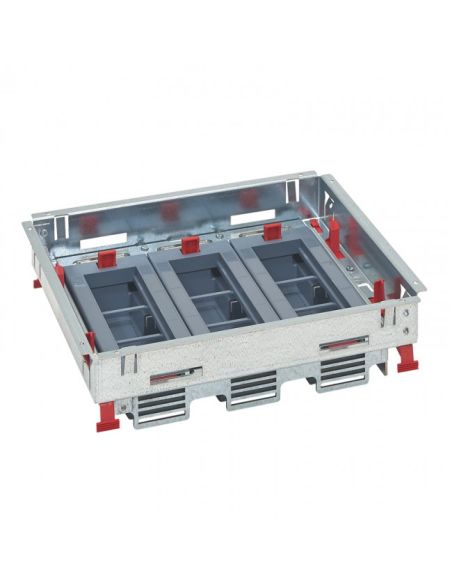 LGD18MOD Grindinė dėžė 18mod. Legrand 088021 (281.3x236.3x77.7mm, pilka) iš UAB SINTAS