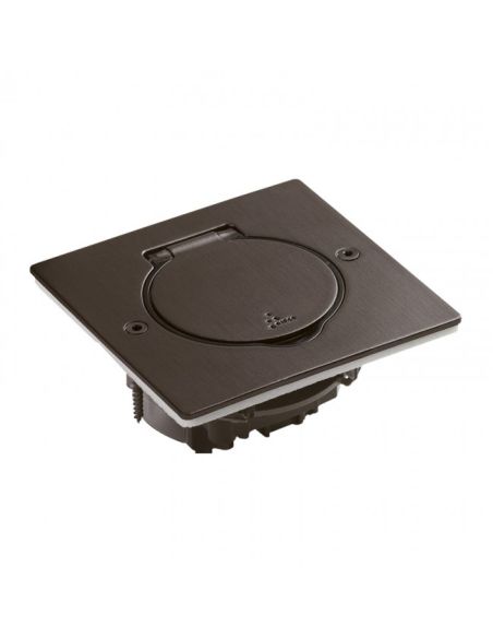L089750 Grindinė dėžė 2mod. 089750 Legrand (šlifuoto rudo plieno) iš UAB SINTAS