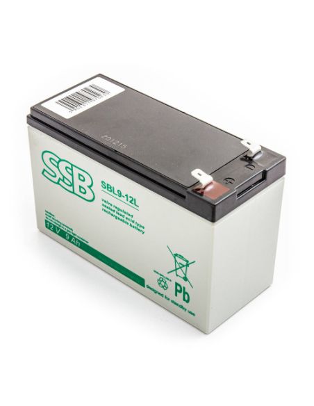 SBL9/12L Akumuliatorius SSB SBL (9Ah, 12V) iš UAB SINTAS