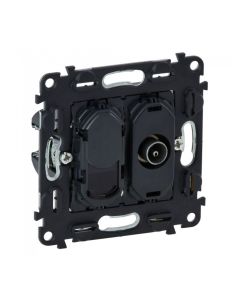 VVALENMECHATVKOMP TV lizdo + kompiuterio lizdo RJ45 mechanizmas Valena life Legrand 753055 iš UAB SINTAS
