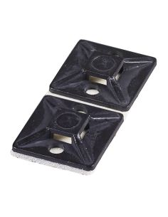 DIRLLHJ Lipni aikštelė dirželiams HAUPA 262163 (100vnt, juoda, 28x28) iš UAB SINTAS