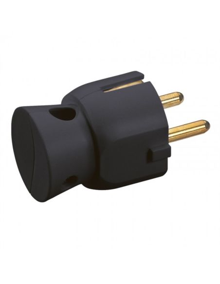LKISTUKJS Kištukas Legrand 050178 (juodas, laidas iš šono, 16A, 250V) iš UAB SINTAS
