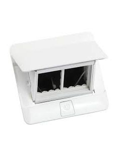 L654001 Įleidžiama modulinė dėžutė 4 mod. Legrand 654001 (metalinė, balta) iš UAB SINTAS