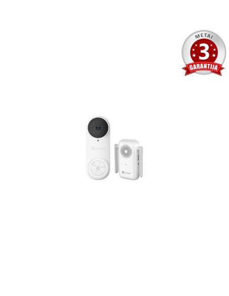 CSDB25MP2 EZVIZ belaidis lauko durų skambutis CS-DB2  (5 MP) iš UAB SINTAS