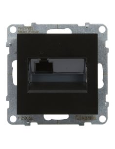 LEGRAND721454 Juodas RJ45 UTP 6A lizdas Legrand SUNO 721454 iš UAB SINTAS