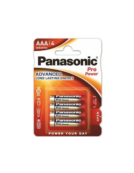 BATERIJALR03PRO Baterija Panasonic ProPower LR03 AAA (4 vnt.) iš UAB SINTAS