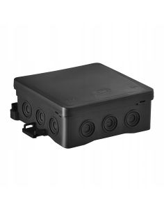 SIM35360107 Hermetinė paskirstymo dėžutė Simet NS5 35360107 (juoda, 75x75x40mm, IP54) iš UAB SINTAS
