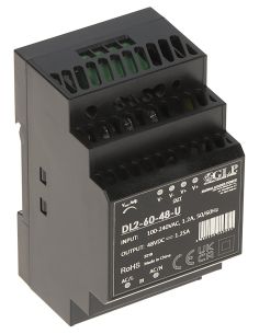 MBDINDL26048U Maitinimo blokas 1.25A/48V ant DIN bėgelio DL2-60-48-U iš UAB SINTAS