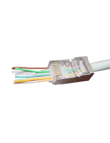 VKISTRFTP5CATJ45PER RJ45 kištukas (perkišamas, FTP, CAT5e) iš UAB SINTAS