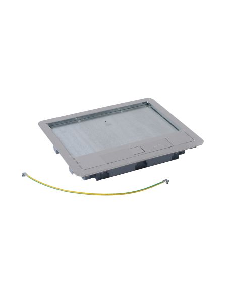 LGDD1218MODMET Grindinės dėžės dangtis 18 mod. Legrand 088004 (nerūdijantis plienas) iš UAB SINTAS