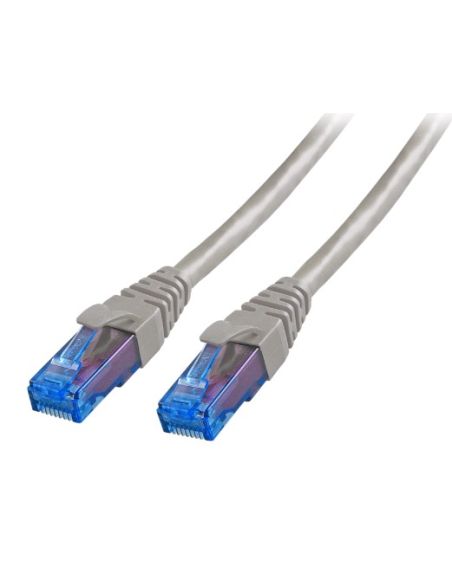 KRPATUTP6ALSZH1RAWGR Patch kabelis (1m, UTP, CAT6A, LSHZ, pilkas, atsparus ugniai) iš UAB SINTAS