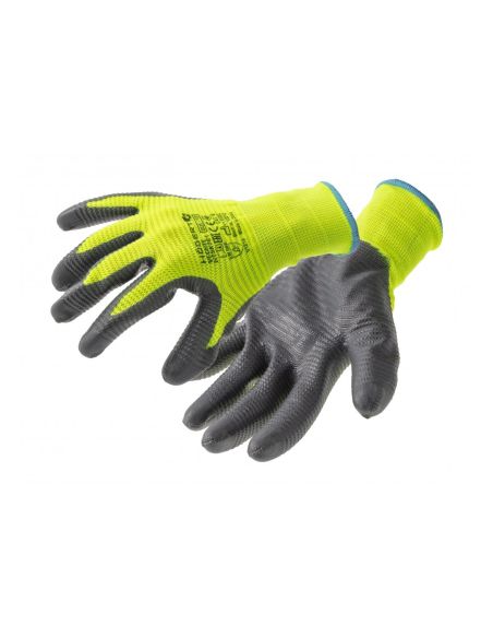 GTVHT5K76110W Pirštinės padengtos nitrilu Hogert HT5K761-10-W (10 dydis, žalios) iš UAB SINTAS