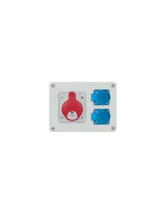 PAWBRBOXB1602S PawBol B.1602-S R-BOX plastikinis skydelis (2x250V 1x16A/5P) iš UAB SINTAS