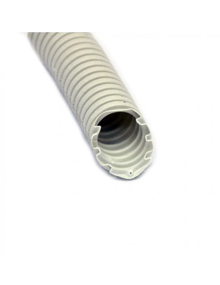 GL502 Gofruotas vamzdis 40mm (behologenų, pilkas, 50m, 750 N/5 cm, D40) GLOB-EL GL502W iš UAB SINTAS