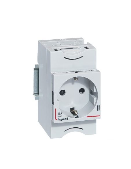 L004285 Kištukinis lizdas ant DIN bėgelio su įžeminimu Legrand 004285 (16A, 230V) iš UAB SINTAS