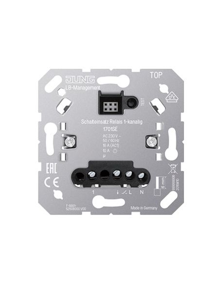 JUNG1701SE Jungiklis relė JUNG 1701SE (LED 500W) iš UAB SINTAS