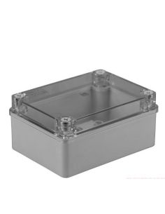 PAWSBOX316P Hermetinė dėžutė skaidriu dangteliu Pawbol S-BOX 316-P (pilka, 150x110x70) iš UAB SINTAS