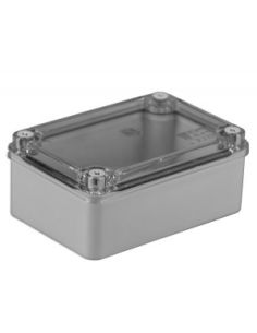 PAWSBOX216P Hermetinė dėžutė skaidriu dangteliu Pawbol S-BOX 216-P (pilka, 120x80x50) iš UAB SINTAS