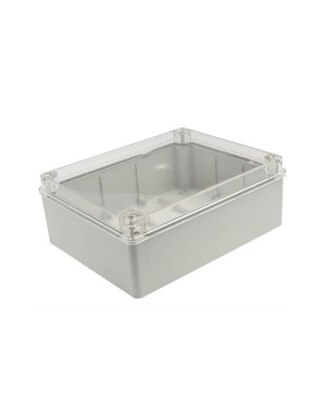 PAWSBOX516P Hermetinė dėžutė skaidriu dangteliu Pawbol S-BOX 516-P (pilka, 240x190x90) iš UAB SINTAS