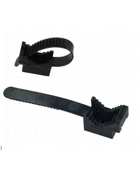 PAWH7202 Prisukamas laikiklis kabeliui su dirželiu Pawbol H.7202C UP-22 (baltas, 22mm, 100vnt) iš UAB SINTAS