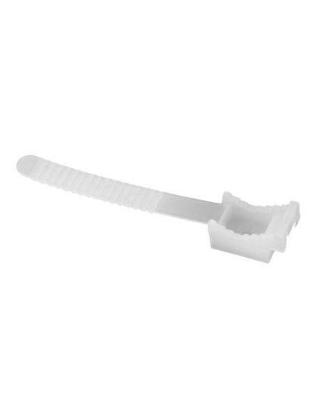 PAWH7207 Prisukamas laikiklis kabeliui su dirželiu Pawbol H.7207 UP-30 (baltas, 30mm, 100vnt) iš UAB SINTAS