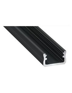 LUMPROFA3MB Aliuminis profilis Lumines LED juostoms A (juodas, anoduotas, 3m) iš UAB SINTAS
