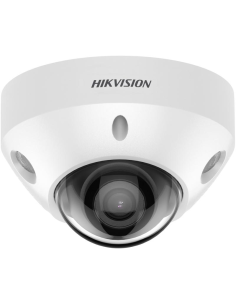 KIPDS2CD2547G2LSCF4 Hikvision mini dome DS-2CD2547G2-LS(C) F4 (balta, 4 MP, 30 m. IR, ColorVu) iš UAB SINTAS