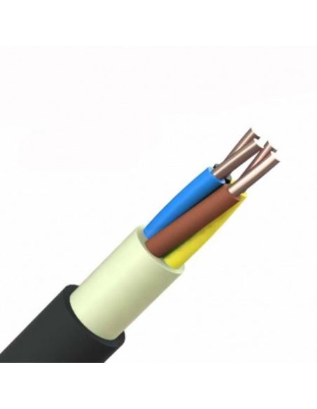 KN2XHJ5X6 N2XH-J 5x6 kabelis 1kV Elpar (behalogeninis, XLPE izol., monolitinis, B2ca, 500m) iš UAB SINTAS