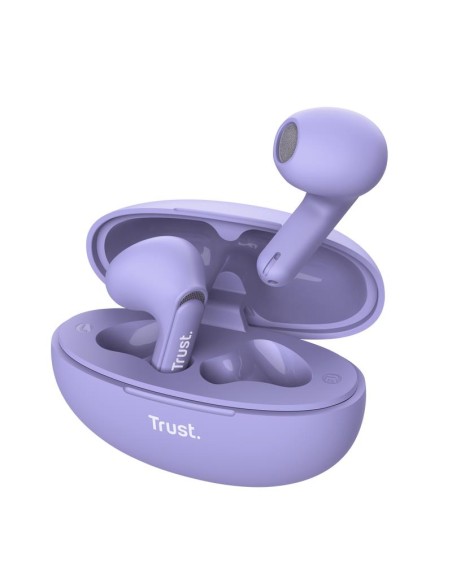 25299 HEADSET EARPHONES YAVI BT ENC/PURPLE 25299 TRUST iš UAB SINTAS