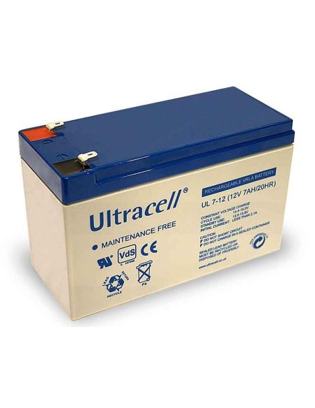 AU7/12 Akumuliatorius Ultracell UL7-12 (7Ah, 12V) iš UAB SINTAS