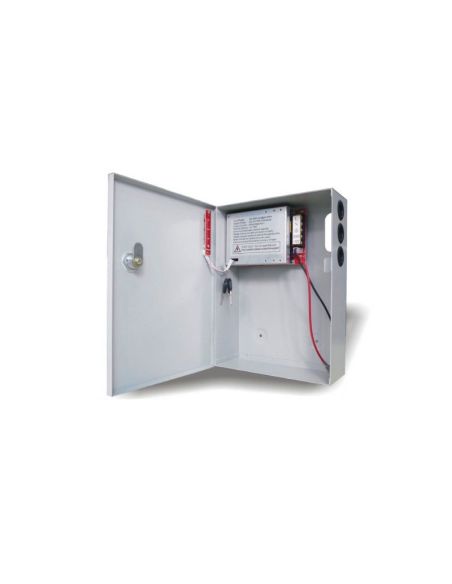 MB5/12 Maitinimo blokas su korpusu PowerBubble PBWD1205-01B (5A/12V, su akum. krovimu) iš UAB SINTAS