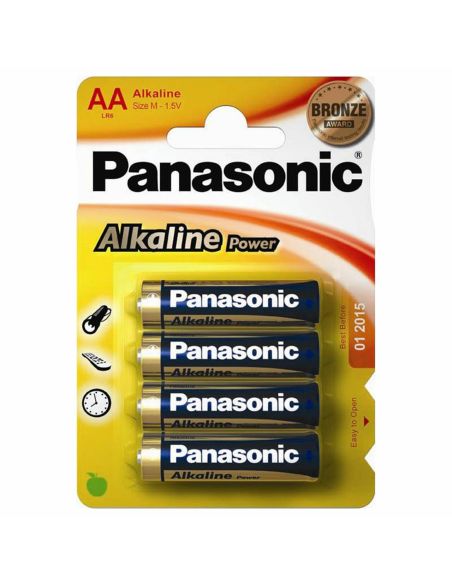 BATERIJALR6 Baterija Panasonic LR6 AA (4 vnt.) iš UAB SINTAS