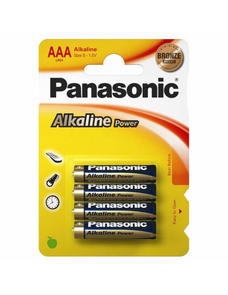 BATERIJALR03 Baterija Panasonic Alkaline LR03 AAA (4 vnt.) iš UAB SINTAS
