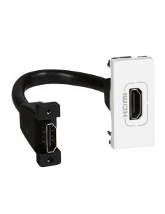 LMOSAICHDMI Įleidžiamas modulinis HDMI lizdas Mosaic Legrand 078778 iš UAB SINTAS