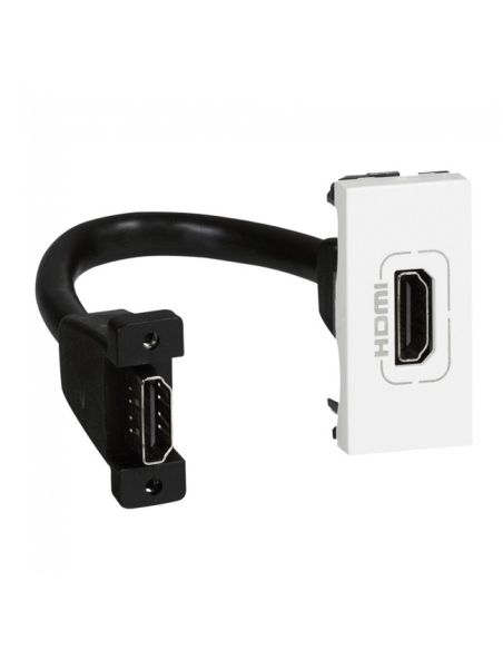 LMOSAICHDMI Įleidžiamas modulinis HDMI lizdas Mosaic Legrand 078778 iš UAB SINTAS