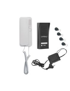 PSKITCOSMOR1B Audio telefonspynės komplektas CYFRAL COSMO R-1 juodas iš UAB SINTAS