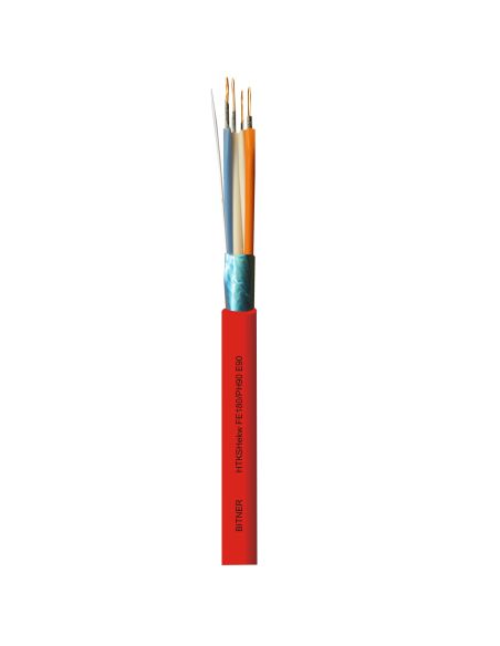 KGMK2x2x0.8 Gaisrinis ekranuotas nedegus kabelis Bitner HTKSHekw FE180/Ph90 E90 2x2x0.8mm iš UAB SINTAS