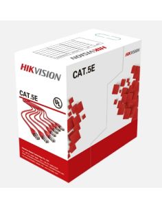 KRUTP5HIK055 Kabelis ryšio Hikvision UTP 5E (Gysla-0.50mm, ritė 305m) DS-1LN5E-S iš UAB SINTAS